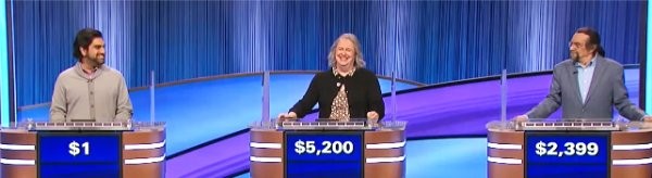 Final Jeopardy (5/28/2024) Amar Kakirde, Abby Mann, Steve Miller