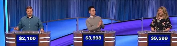 Final Jeopardy (5/7/2024) Matthew Smith, Daniel King, Allison Gross