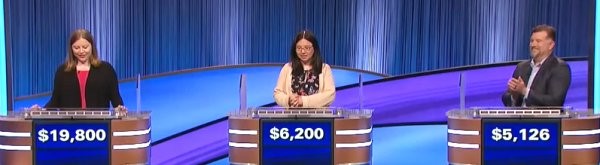 Final Jeopardy (6/13/2024) Adriana Harmeyer, Hakme Lee, Mike Flanagan