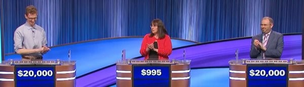 Final Jeopardy (6/21/2024) Drew Basile, Richelle Brown, Josh Heit