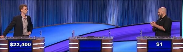 Final Jeopardy (6/24/2024) Drew Basile, Drew Basile, Erin Buker, Graham Hicks