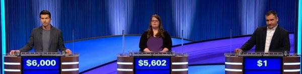 Final Jeopardy (12/10/2024) Bill McKinney, Sara Walker, Dan Sand