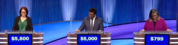 Final Jeopardy (12/20/2024) Laura Faddah, Joe Asaminew, Maria Lauro