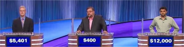 Final Jeopardy (7/19/2024) Jay Fisher, Dave Gutierrez, Neilesh Vinjamuri