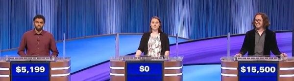 Final Jeopardy (7/24/2024) Neilesh Vinjamuri, Wendy Zaballos, Davey Morrison