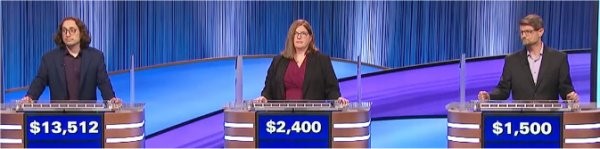 Final Jeopardy (7/25/2024) Davey Morrison, Krista Boyd, Phil Gatton