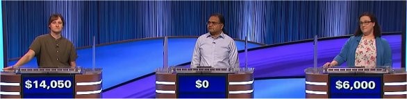 Final Jeopardy (9/20/2024) Jen Feldman, Santhosh Sastry, Sarah Preisinger