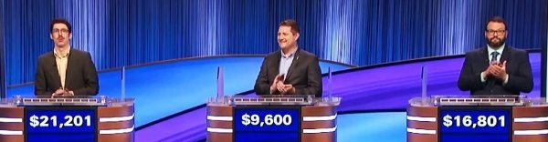 Final Jeopardy (7/10/2024) Isaac Hirsch, Alex Pribil, Larry P. Wellington