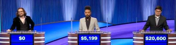 Final Jeopardy (1/14/2025) Davey Morrison, Stevie Ruiz, Evan Dorey