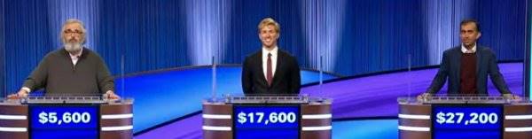 Final Jeopardy (1/23/2025) Will Yancey, Drew Goins, Mehal Shah