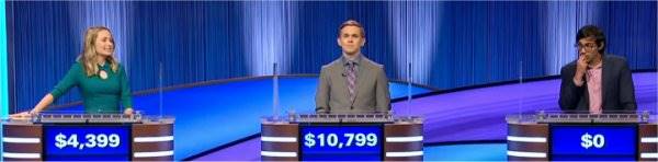 Final Jeopardy (1/27/2025) Alison Betts, Will Wallace, Rishabh Wuppalapati