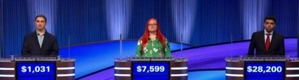 Final Jeopardy (1/29/2025) Greg Jolin, Weckiai Rannila, Neilesh Vinjamuri