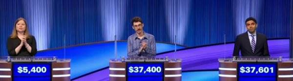 Final Jeopardy (2/10/2025) Adriana Harmeyer, Isaac Hirsch, Neilesh Vinjamuri