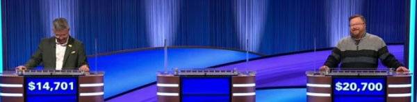 Final Jeopardy (2/26/2025) Ben Chan, Claire Sattler, Shane Whitlock