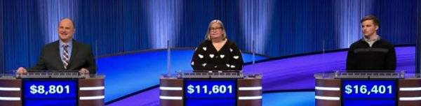 Final Jeopardy Results for Wednesday, May 28, 2025 Final Jeopardy (5/28/2025) Tyler Griffith, Alice Welch, Thomas Sweeney