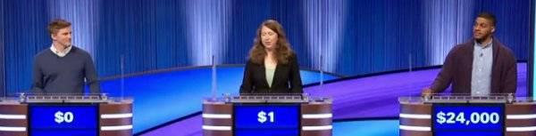 Final Jeopardy (5/29/2025) Thomas Sweeney, Anne LaGatta, Geoff Barnes