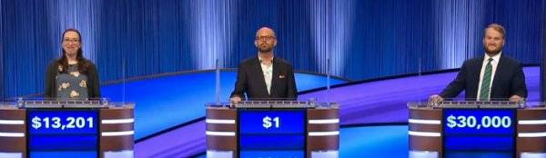 Final Jeopardy (6/10/2025) Jackie Rogoff, John Reiss, Matt Massie