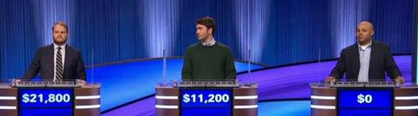 Final Jeopardy (6/12/2025) Matt Massie, Josh Prohofsky, Sean Addie