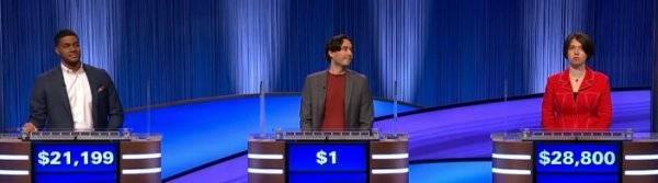 Final Jeopardy (6/3/2025) Geoff Barnes, Peter Vorissis, Stella Trout