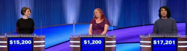Final Jeopardy (6/4/2025) Stella Trout, Jay Borsom, Joey Quismorio
