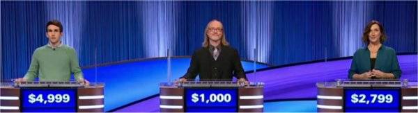 Final Jeopardy (7/10/2025) Scott Riccardi, Austin Hobbs, Jolynda Chenicek