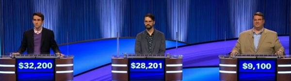 Final Jeopardy (7/15/2025) Scott Riccardi, Pete Johnston, Carl Adams