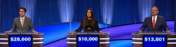 Final Jeopardy (7/16/2025) Scott Riccardi, Ivanna Lopez, Dave Richelsoph