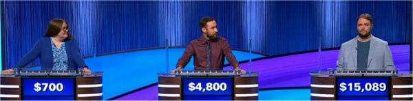 Final Jeopardy (10/2/2025) Lisa Mueller, Alan Rosenberg, TJ Fisher