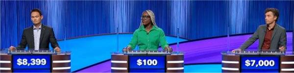 Final Jeopardy (10/28/2025) Aaron Levine, Cynthia Appiah, Alan Turner