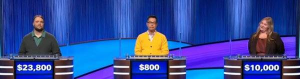 Final Jeopardy (10/3/2025) TJ Fisher, Roberto Carabeo, Ellie Baker