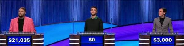 Final Jeopardy (10/6/2025) TJ Fisher, Brian Dixon, Kate Kostelnik