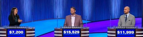 Final Jeopardy Results for Tuesday, November 4, 2025 Final Jeopardy (11/4/2025) Joyelle McSweeney, Joseph Evans, Aaron Himmel
