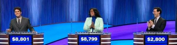 Final Jeopardy (12/10/2025) Will Riley, Chelsea Carter, Eddie Kass