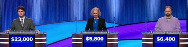 Final Jeopardy Results for Thursday, December 11, 2025 Final Jeopardy (12/11/2025) Will Riley, Jennifer Foote, Francis Boyle
