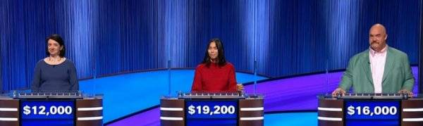 Final Jeopardy (12/25/2025) Melanie Hirsch, Michelle Tsai, Guy Branum