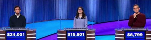 Final Jeopardy (12/31/2025) Ryan Sharpe, Jenna Hayes, Dan Puma