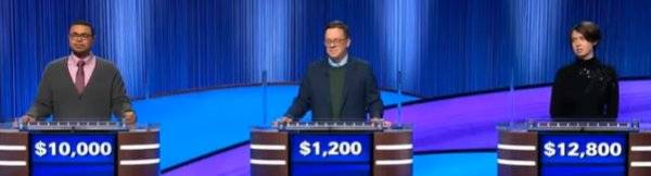 Final Jeopardy Results for Thursday, January 15, 2026 Final Jeopardy (1/15/2026) Cameron Berry, Jonathan Hugendubler, Stella Trout