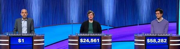 Final Jeopardy (1/2/2026) Dondi DeMarco, Abigail Arnold, Ryan Sharpe