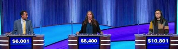 Final Jeopardy (2/10/2026) Mehal Shah, Jen Giles, Andrew He