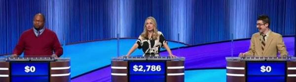 Final Jeopardy (2/11/2026) Josh Hill, Alison Betts, Isaac Hirsch