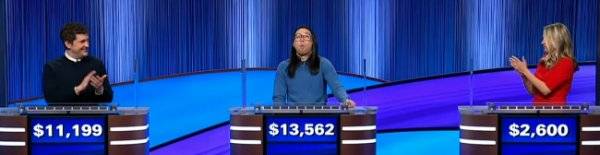 Final Jeopardy Results for Monday, February 16, 2026 Final Jeopardy (2/16/2026) Matt Amodio, Andrew He, Alison Betts