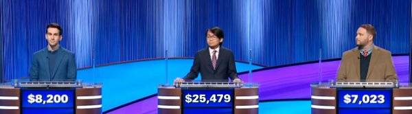 Final Jeopardy Results for Monday, February 2, 2026 Final Jeopardy (2/2/2026) Scott Riccardi, Paolo Pasco, TJ Fisher
