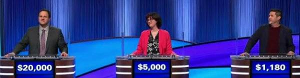 Final Jeopardy Results for Thursday, February 26, 2026 Final Jeopardy (2/26/2026) James Hirsh, Elizabeth Hurd, Patrick Creech