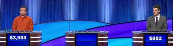 Final Jeopardy Results for Monday, March 16, 2026 Final Jeopardy (3/16/2026) Jamie Ding, Shannon Thomas, Andrew Ford