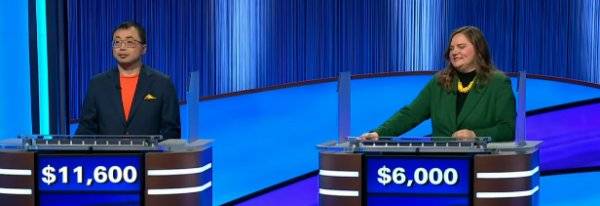Final Jeopardy Results for Wednesday, April 1, 2026 Final Jeopardy (4/1/2026) Jamie Ding, Jessica Frankenfield, George Thomas