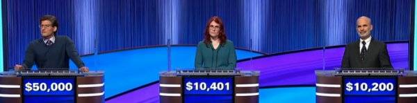 Final Jeopardy Results for Thursday, May 28, 2026 Final Jeopardy (5/28/2026) Chris D'Angelo, Ariel Epstein, Ken Bloom