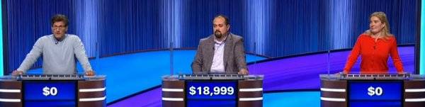 Final Jeopardy Results for Monday, June 1, 2026 Final Jeopardy (6/1/2026) Chris D'Angelo, Peter McFerrin, Camryn Bell