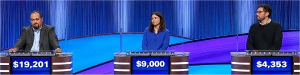 Final Jeopardy Results for Friday, June 5, 2026 Final Jeopardy (6/5/2026) Peter McFerrin, Jackie Goncalves, Seth McElroy