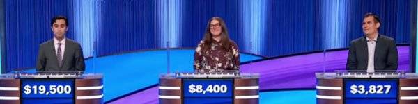 Final Jeopardy Results for Monday, July 13, 2026 Final Jeopardy (7/13/2026) Caleb Groen, Molly Rakes, Mike Neighbors