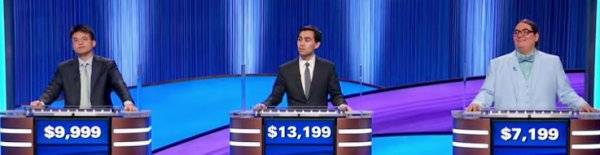 Final Jeopardy Results for Wednesday, July 2, 2026 Final Jeopardy (7/2/2026) Richard Nguyen, Caleb Groen, Andy Briseño